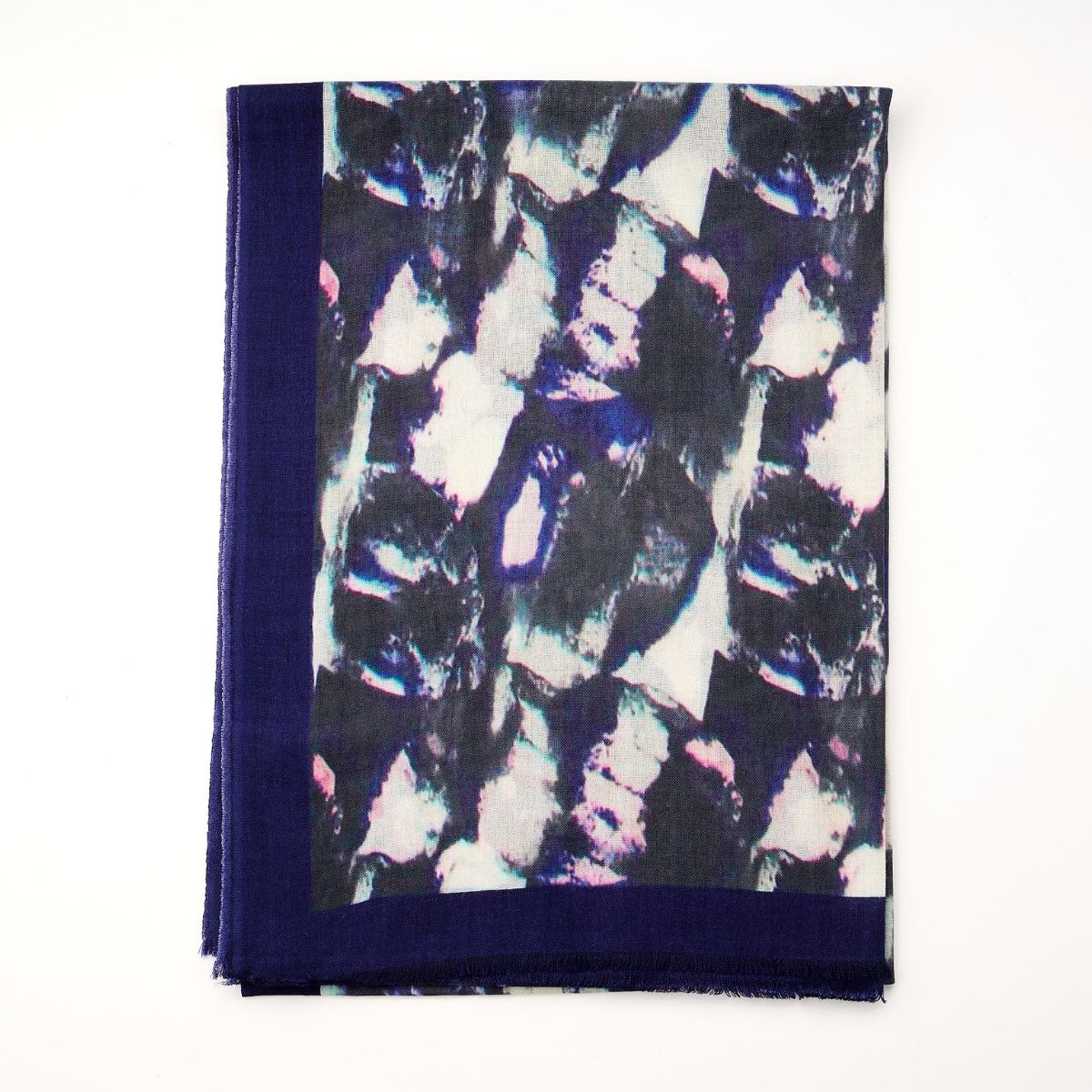 100% Printed Wool Scarf