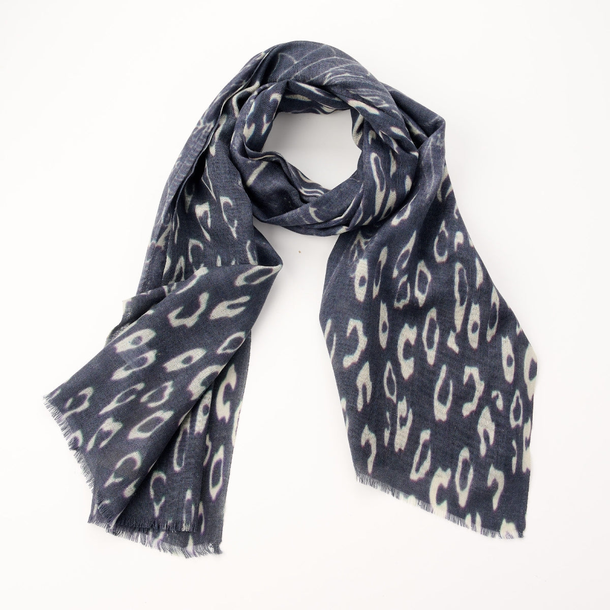 100% Printed Wool Scarf