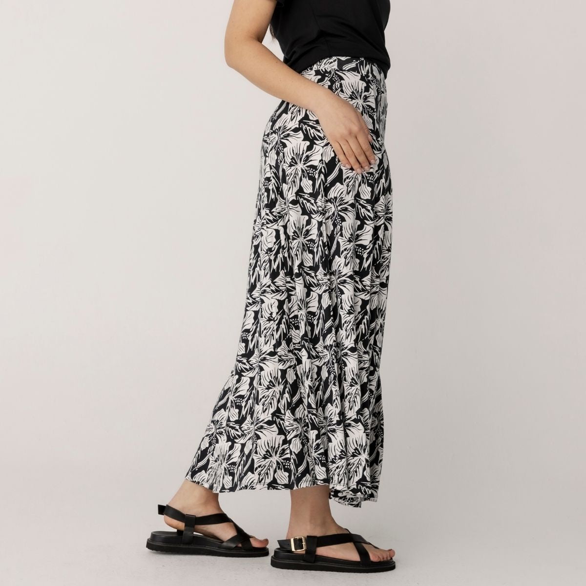 Bamboo Long Skirt
