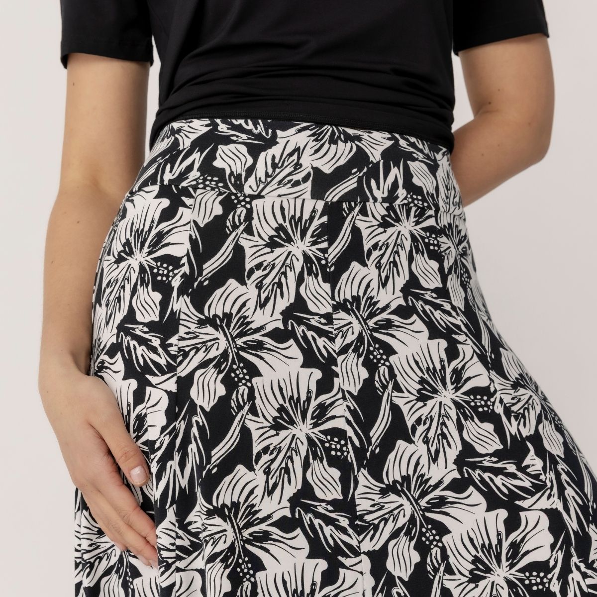 Bamboo Long Skirt