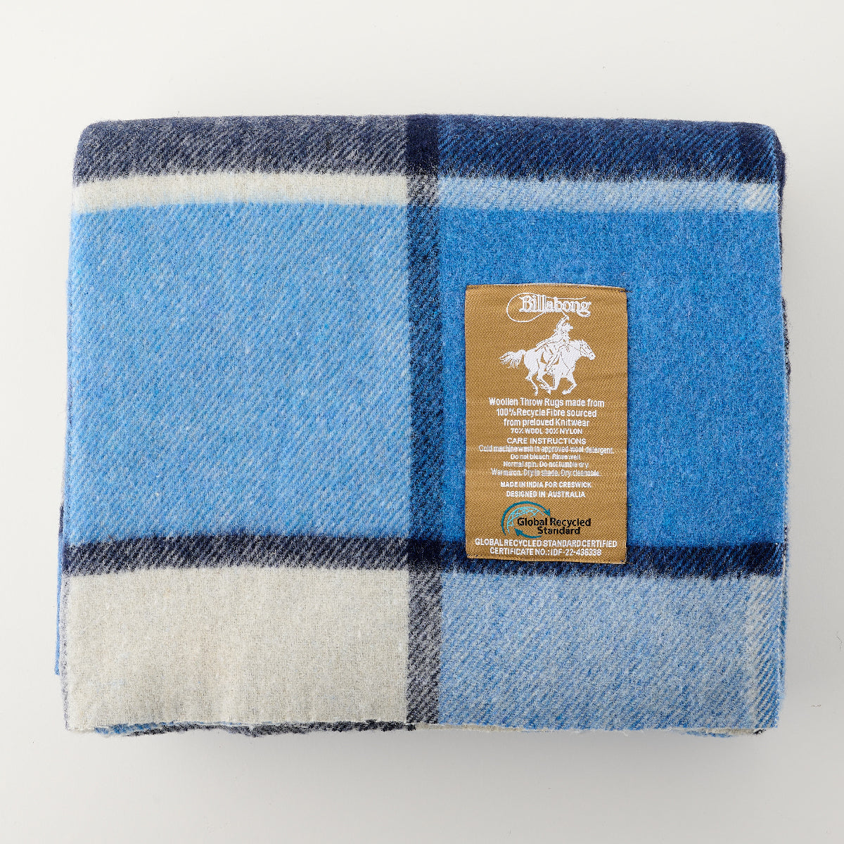 Billabong Multi Purpose Blanket Raw Edge Check II