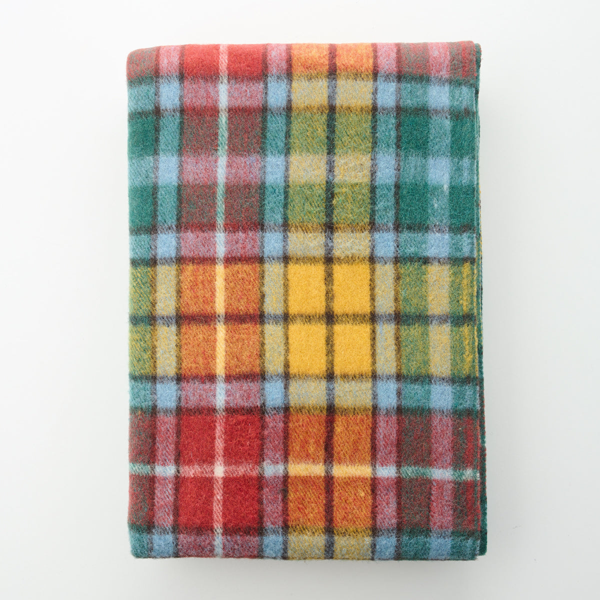 Billabong Fringed Throw Blanket Check