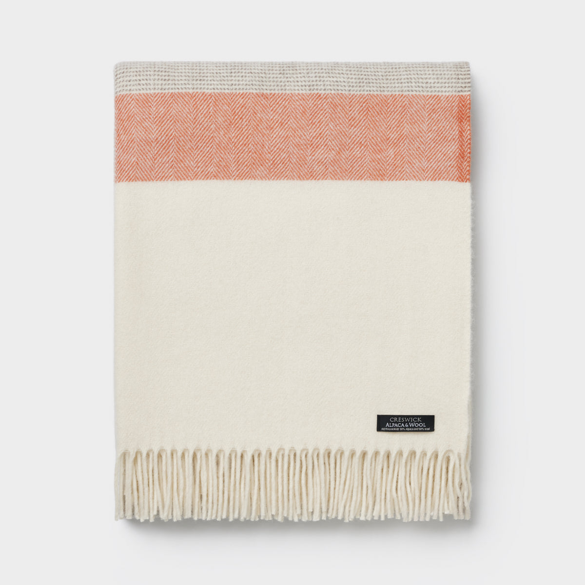 Alpaca Wool Australian Throw Herringbone