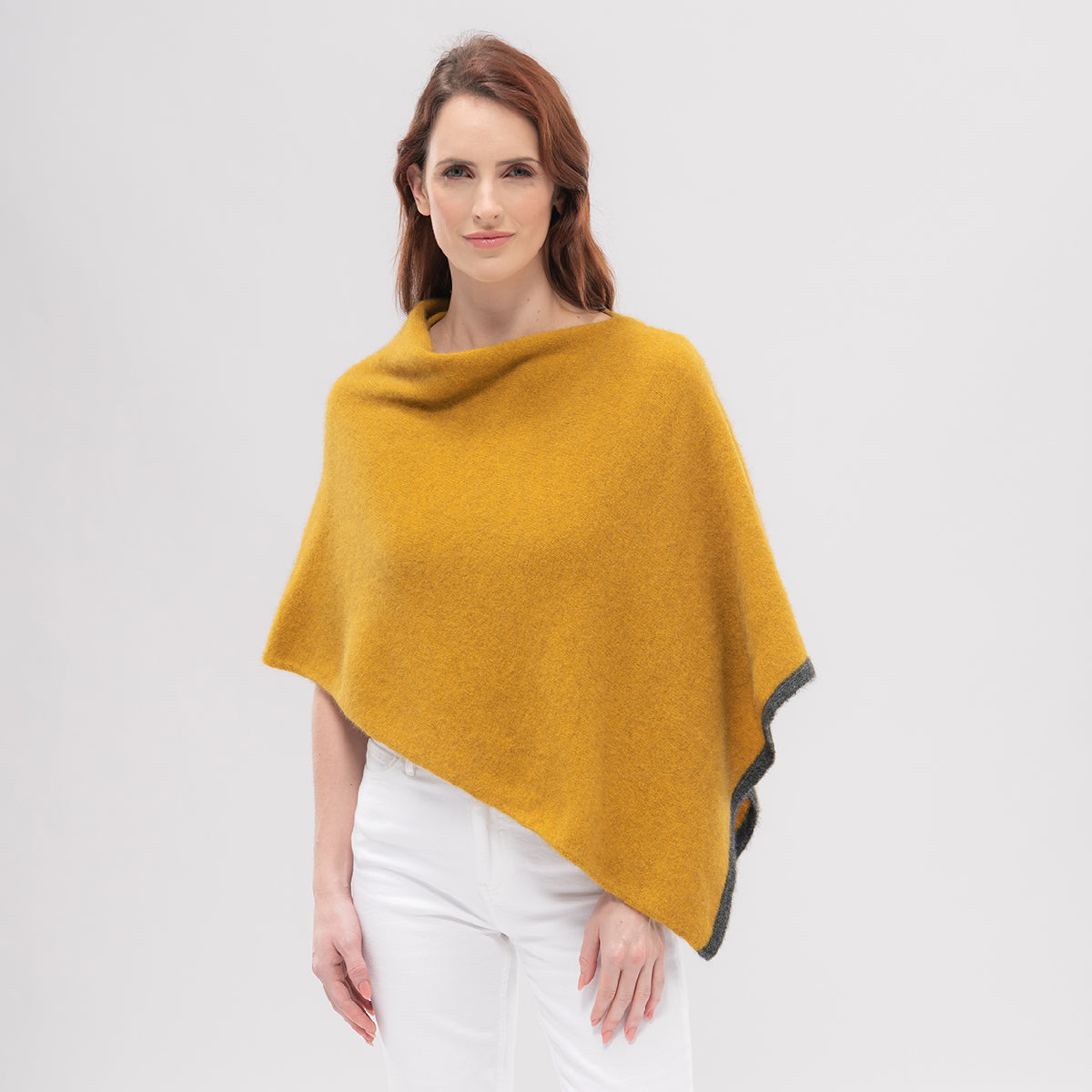 Two Tone Possum Poncho