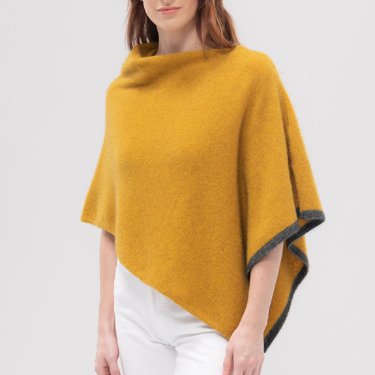 Two Tone Possum Poncho