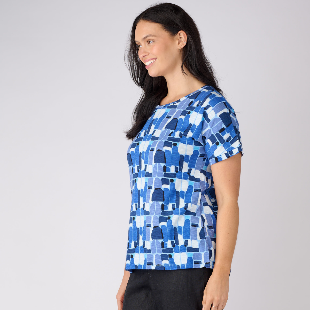 Cotton Slub Relaxed Tee