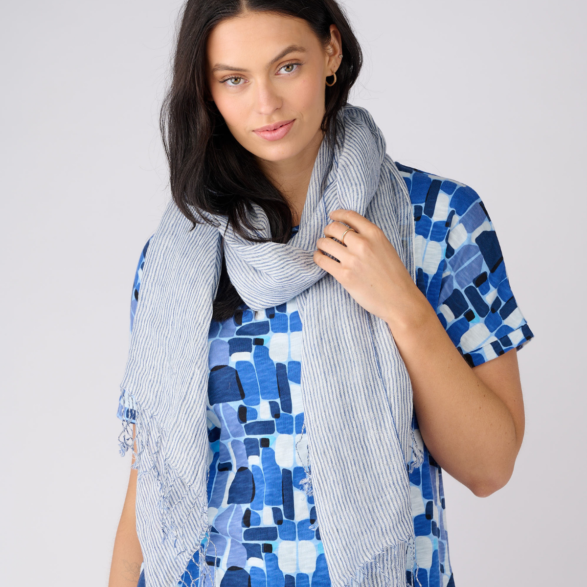 Cotton Slub Relaxed Tee
