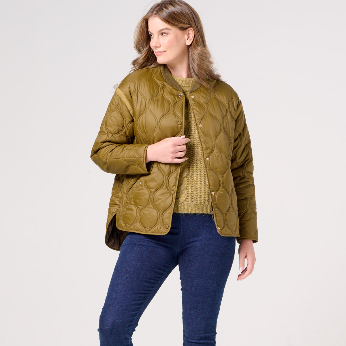 Talei Quilt Bomber Jacket