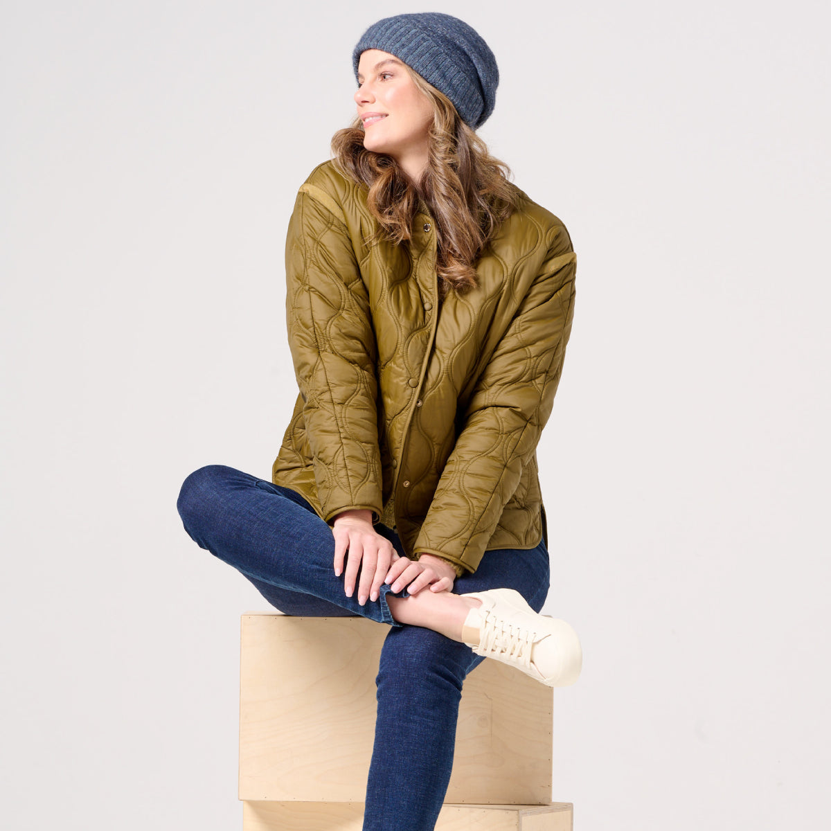 Talei Quilt Bomber Jacket