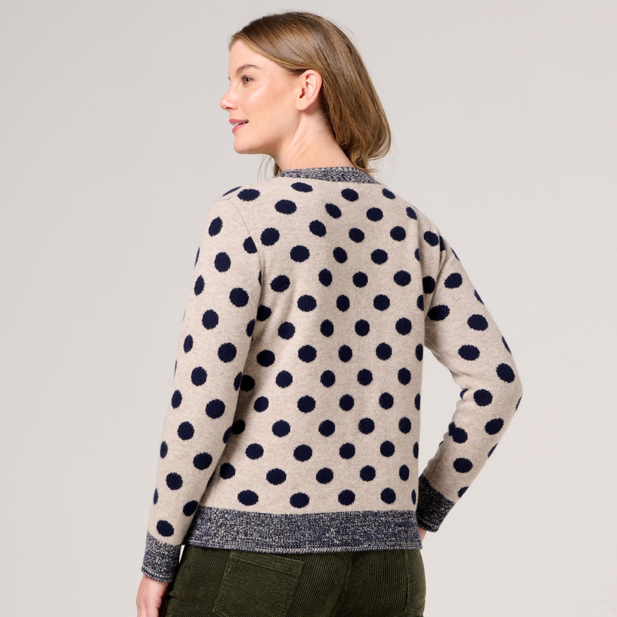 Merino Wool Spot Sweater