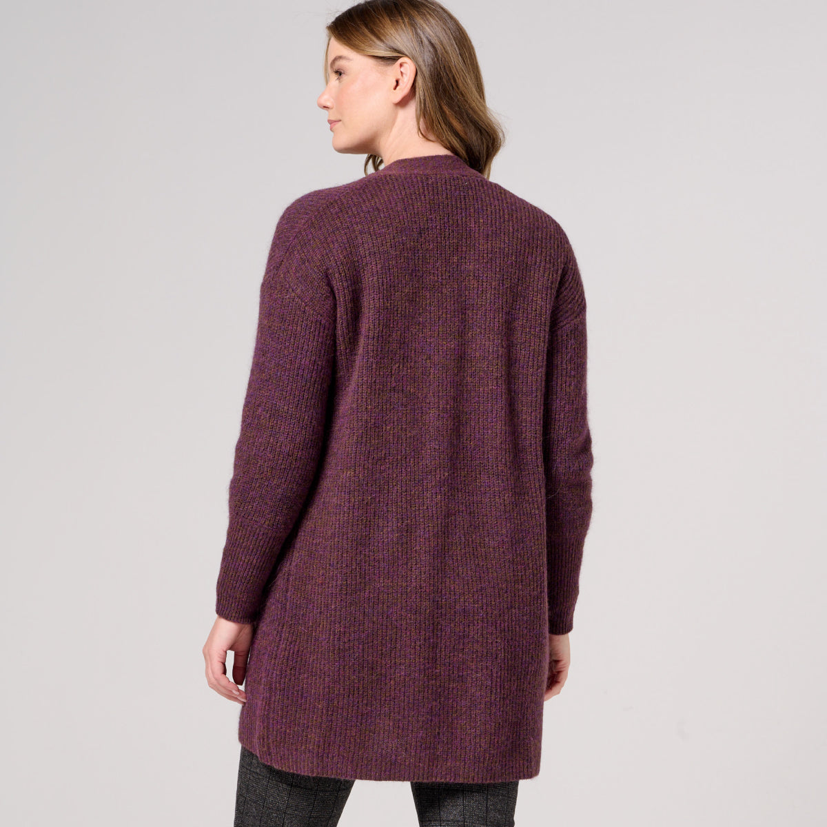Alpaca Rib Cardigan