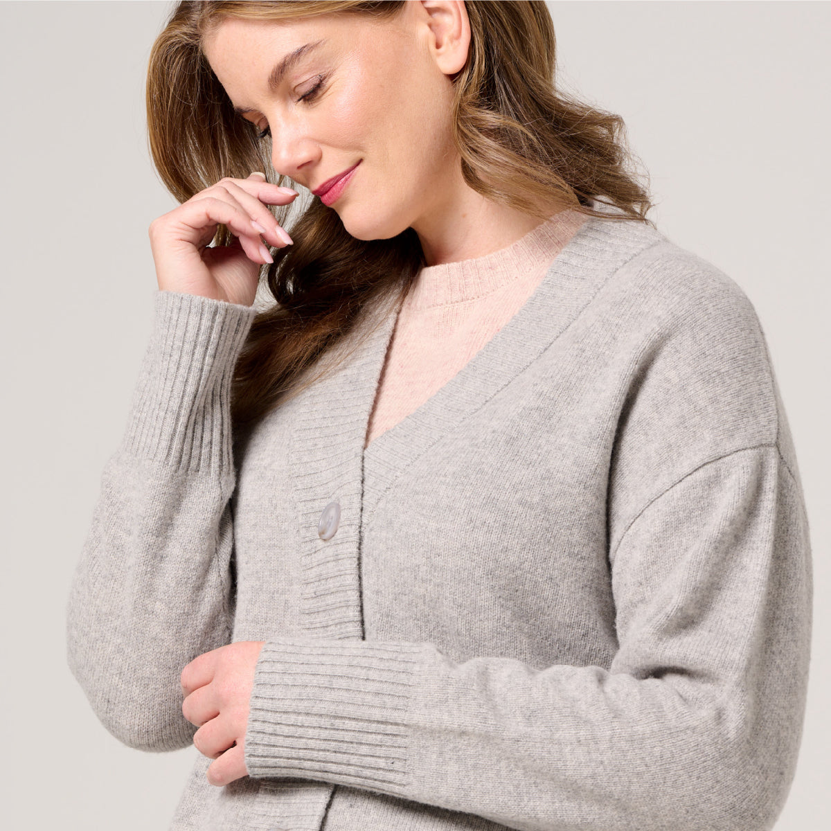 Lambswool Relaxed Cardigan