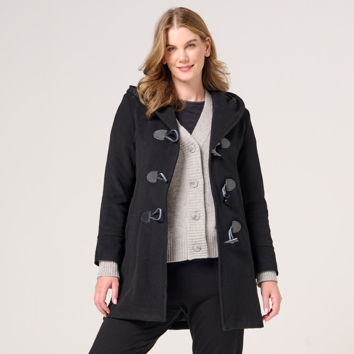 Hooded Duffle Coat