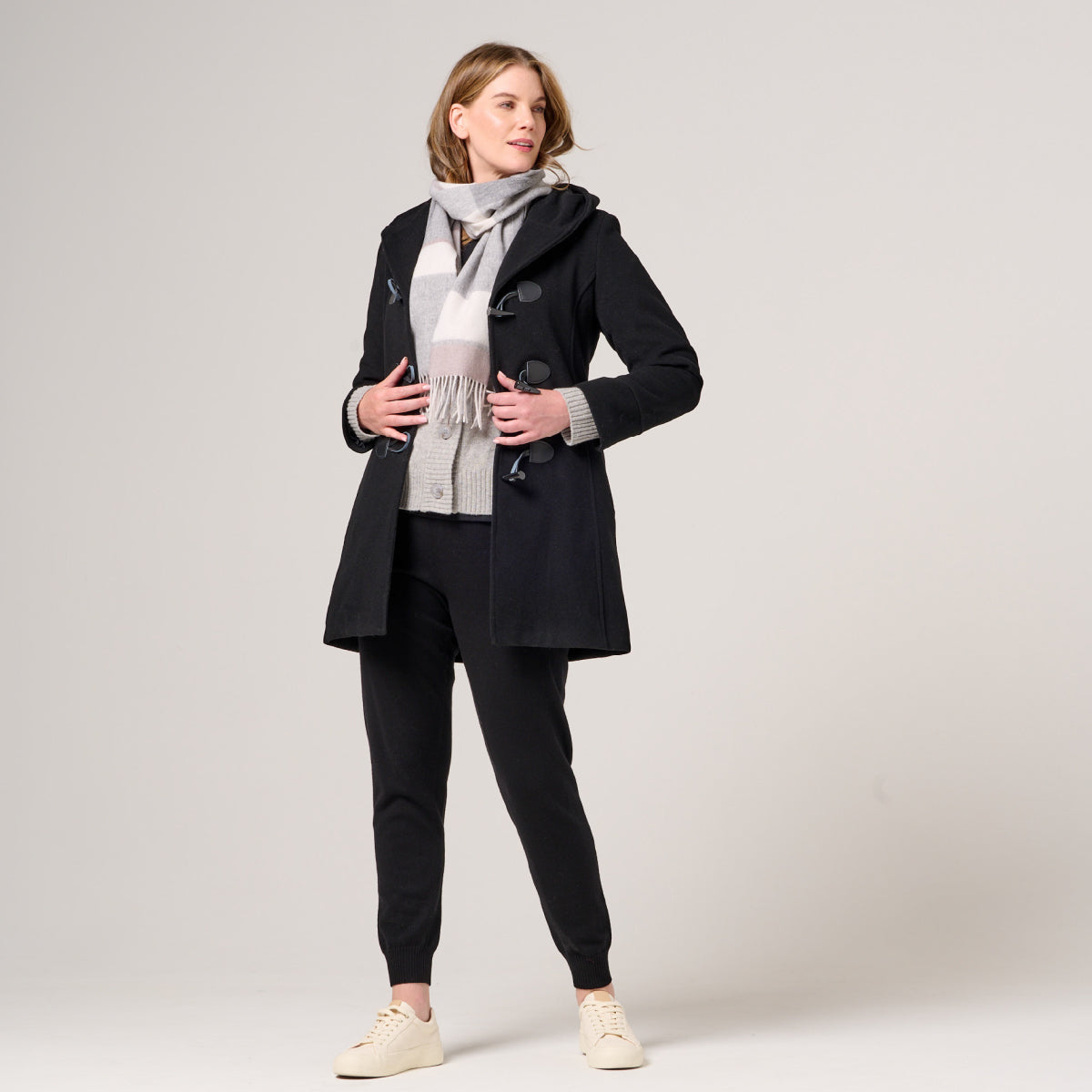 Hooded Duffle Coat