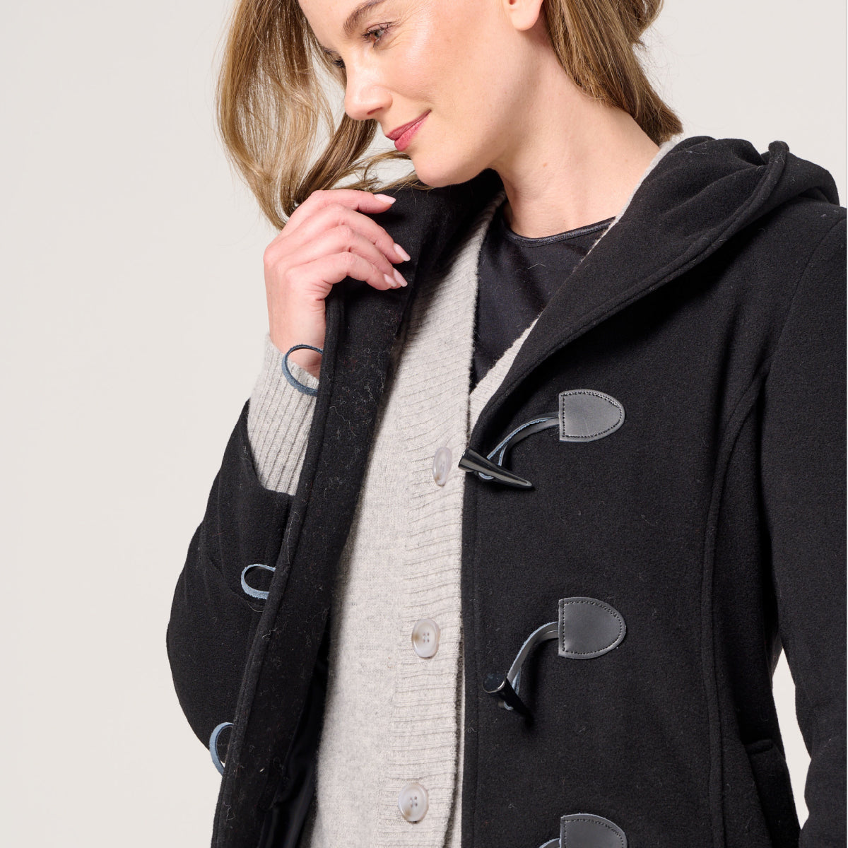 Hooded Duffle Coat