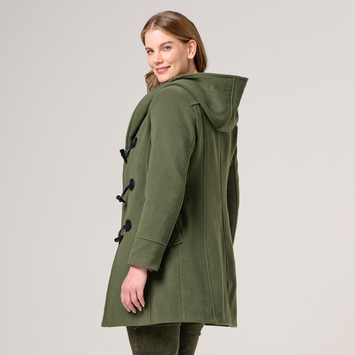 Hooded Duffle Coat