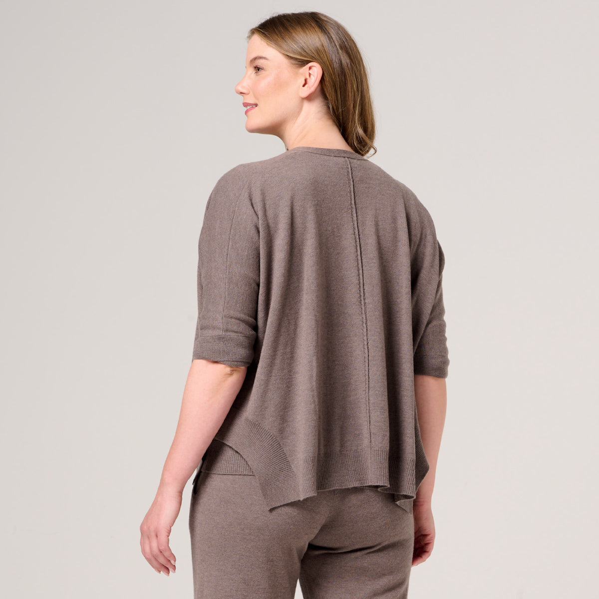 Wool Cashmere Oversized Cardi