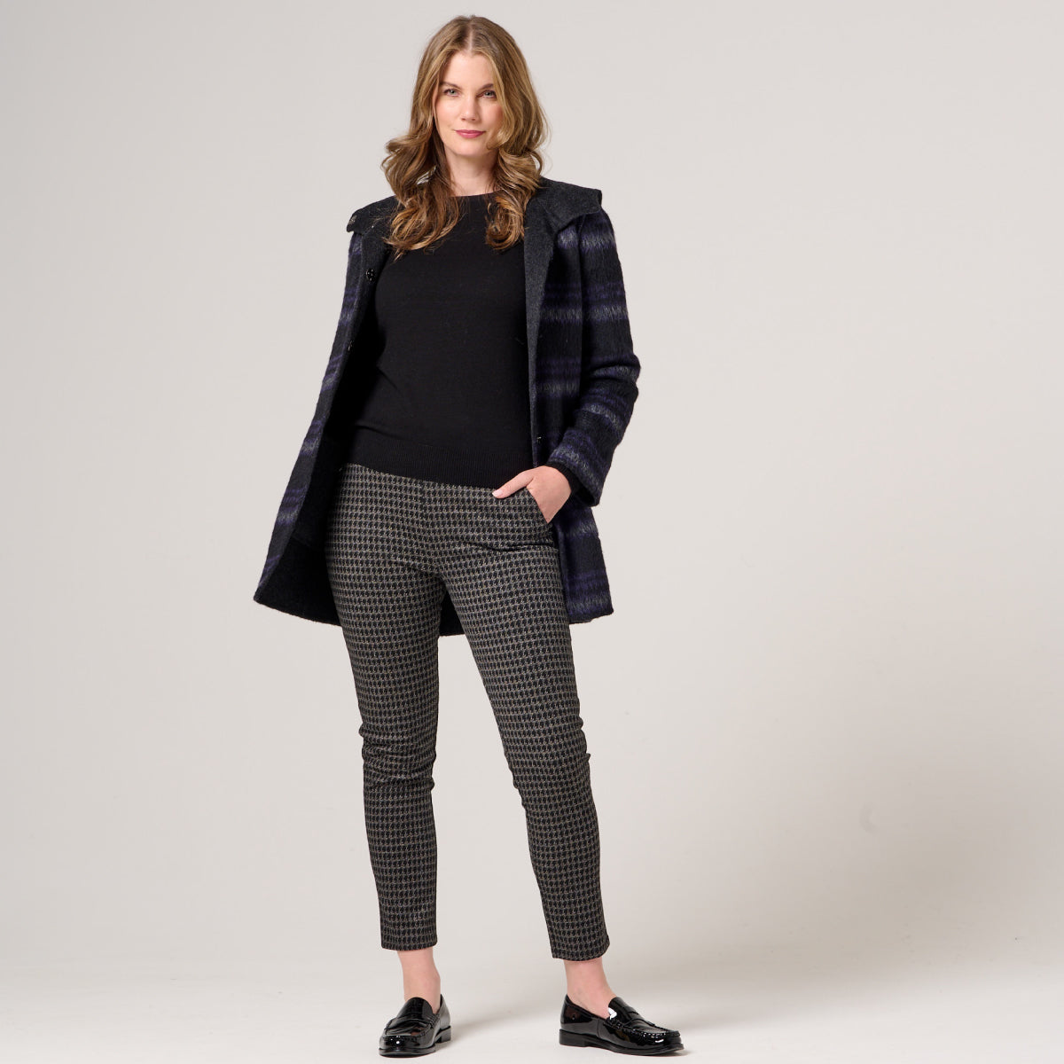 Wool Cashmere Crew Neck Jumper