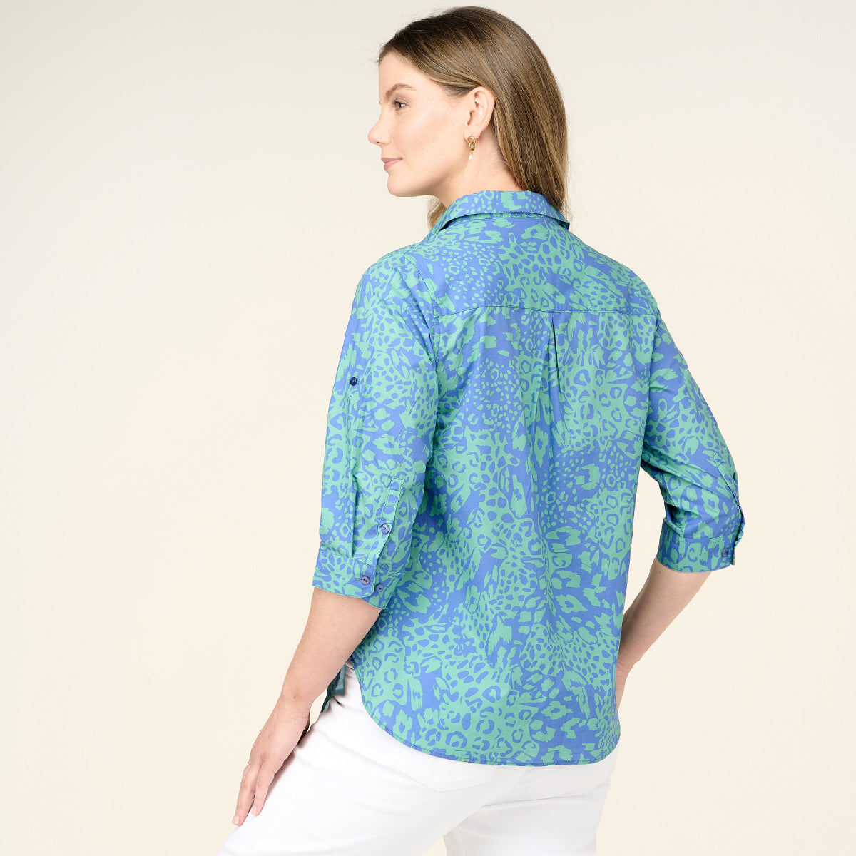Cotton 3/4 Sleeve Shirt