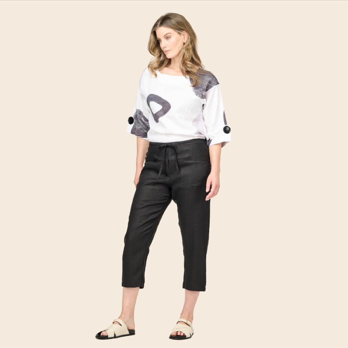7/8 Drawstring Pants