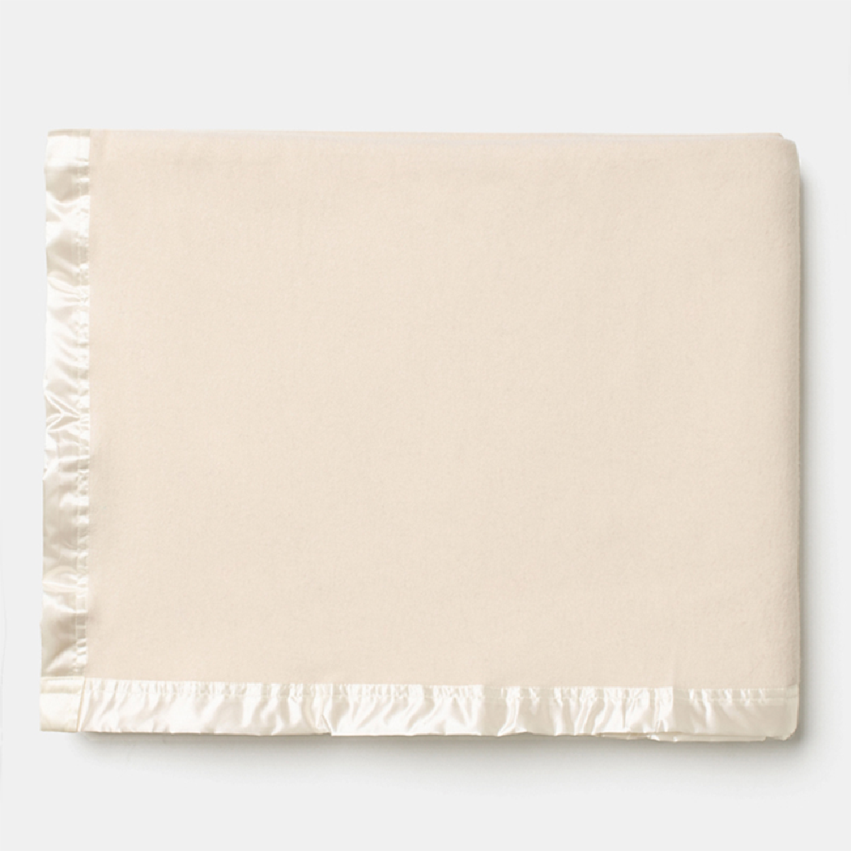 Fine Merino Wool Blanket Satin