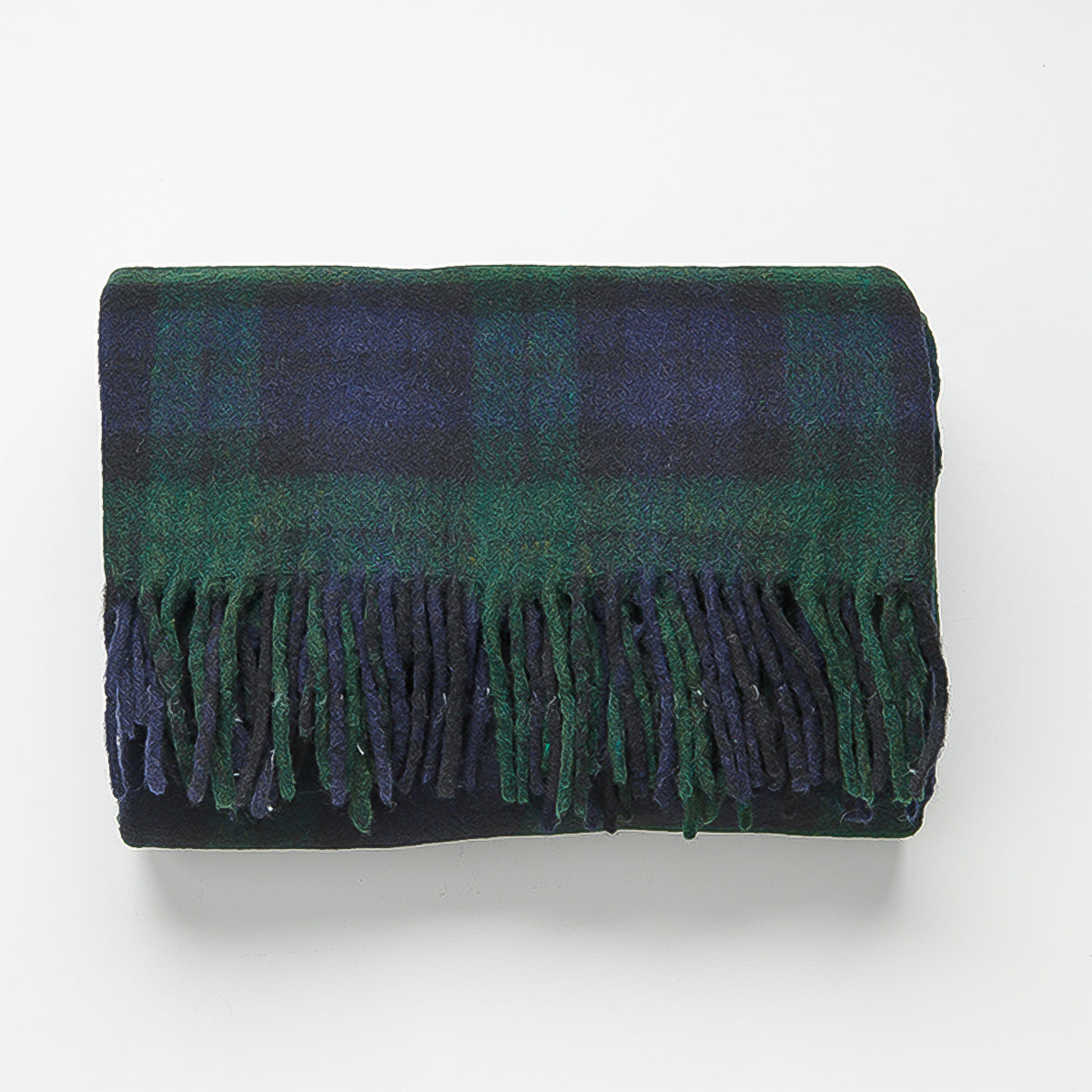 Billabong Fringed Tartan Throw Blanket I