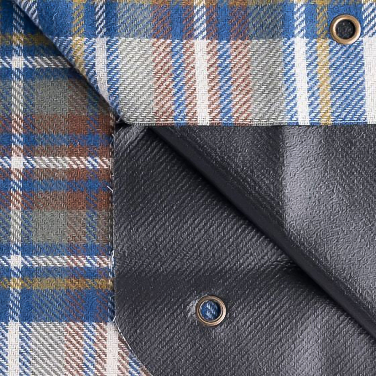 Billabong Waterproof Picnic Blanket Check