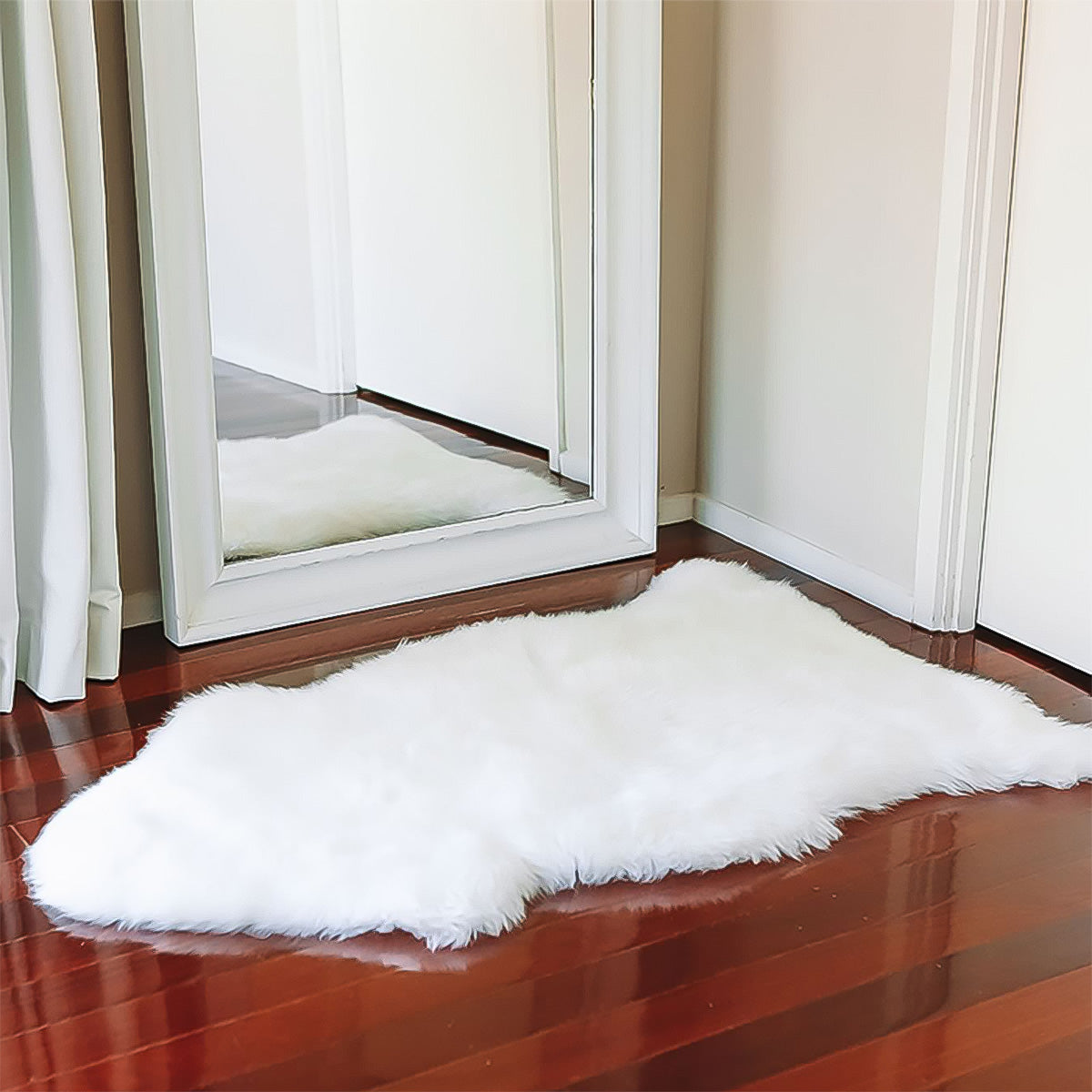 Longwool Sheepskin Rug - 105cm