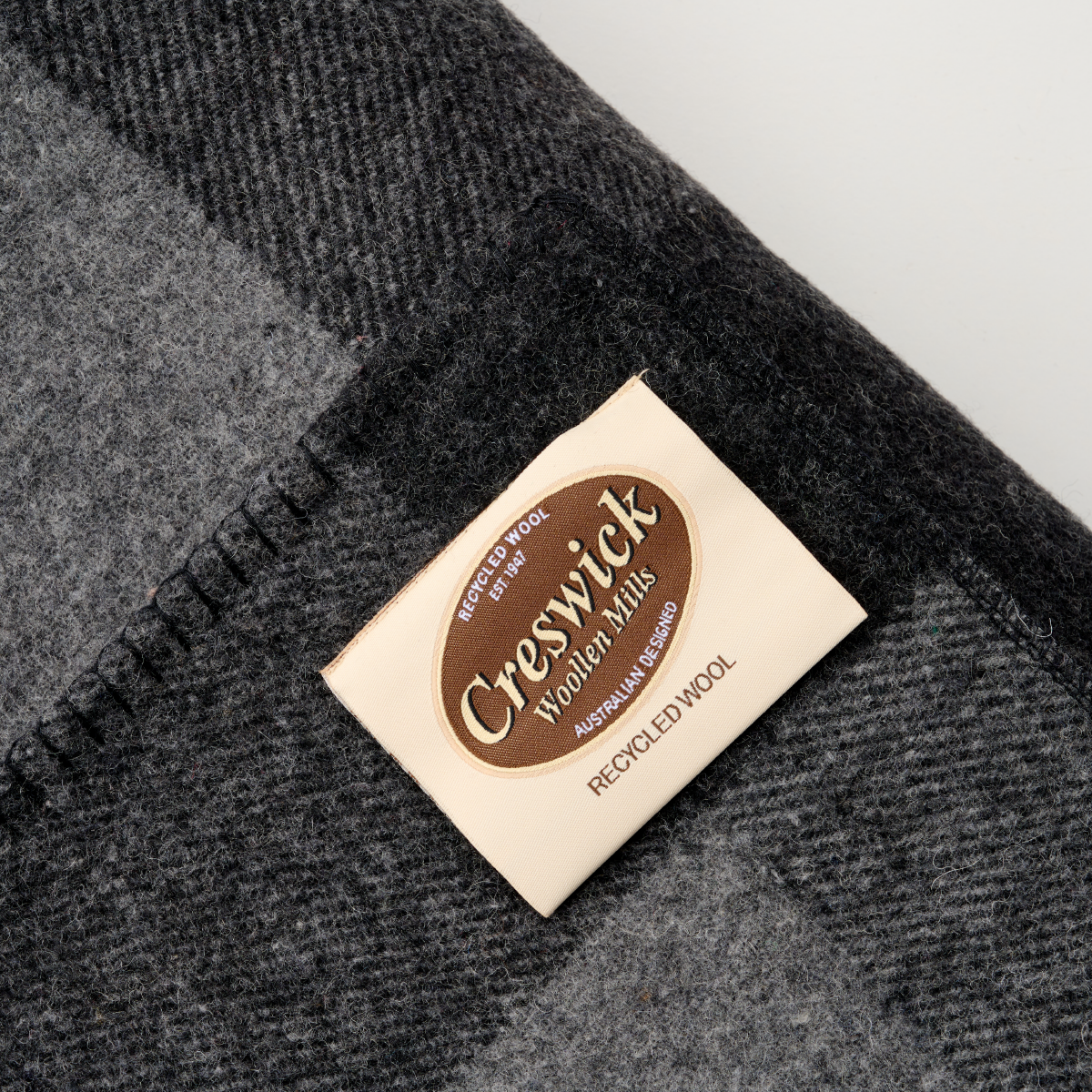 Drover Blanket Stitch Picnic Blanket Block