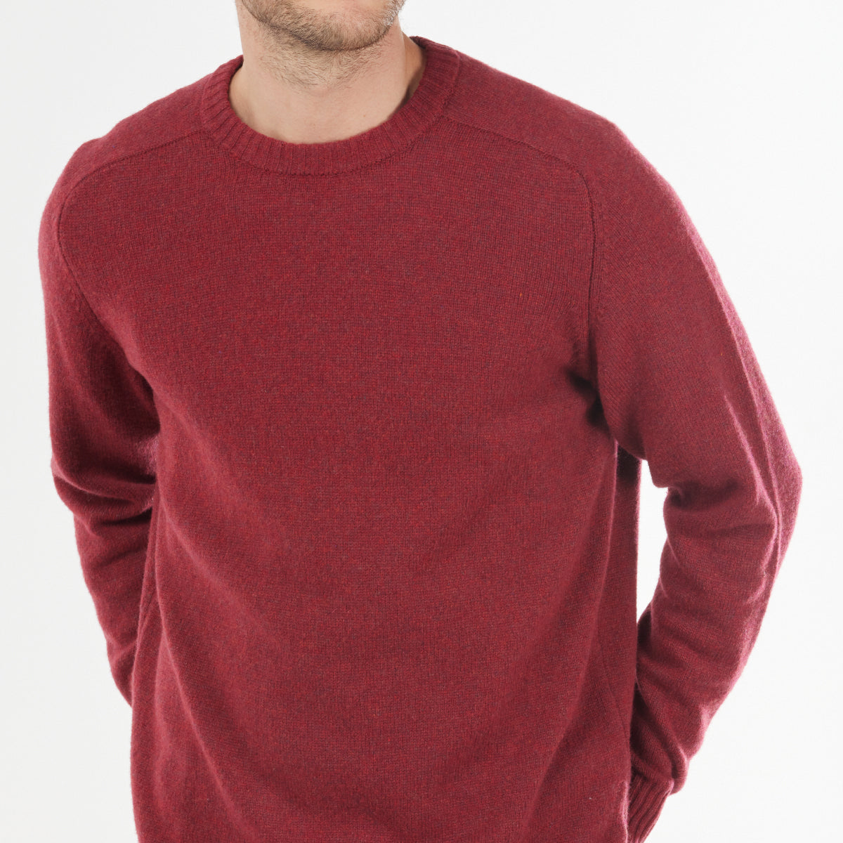 RWS Saddle Shoulder Crew Neck Pullover