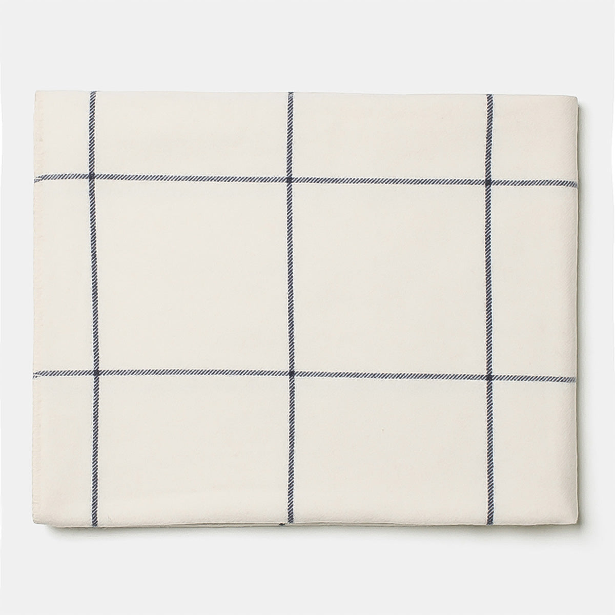 Fine Merino Wool Blanket Check