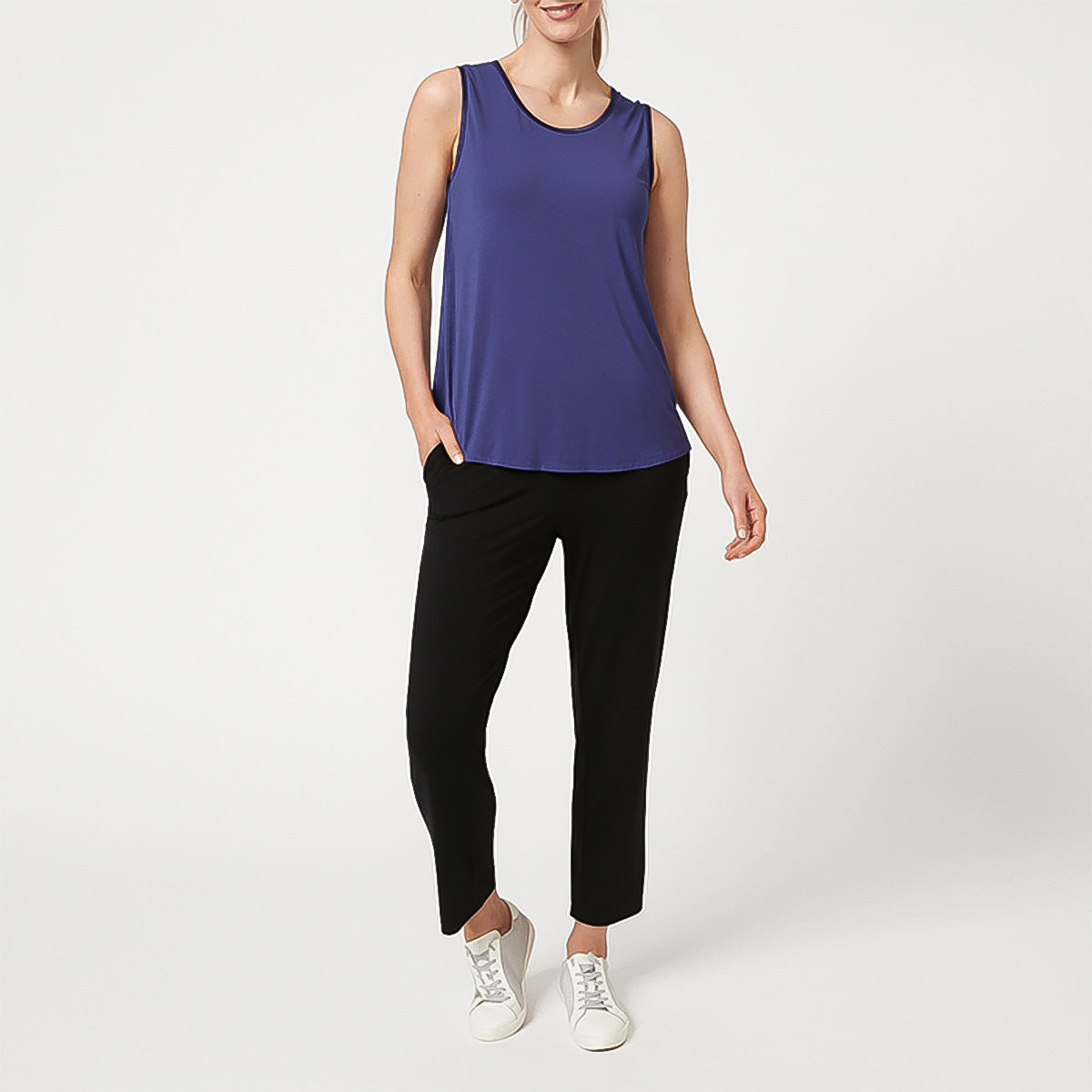 Bamboo Crew Neck Tank Top