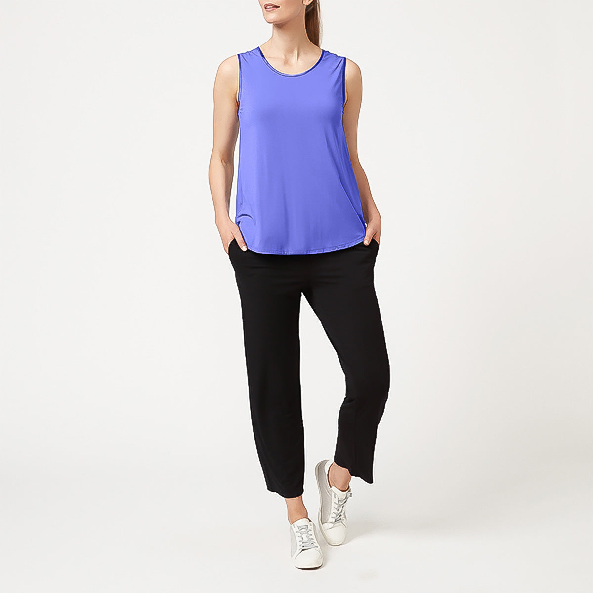Bamboo Crew Neck Tank Top