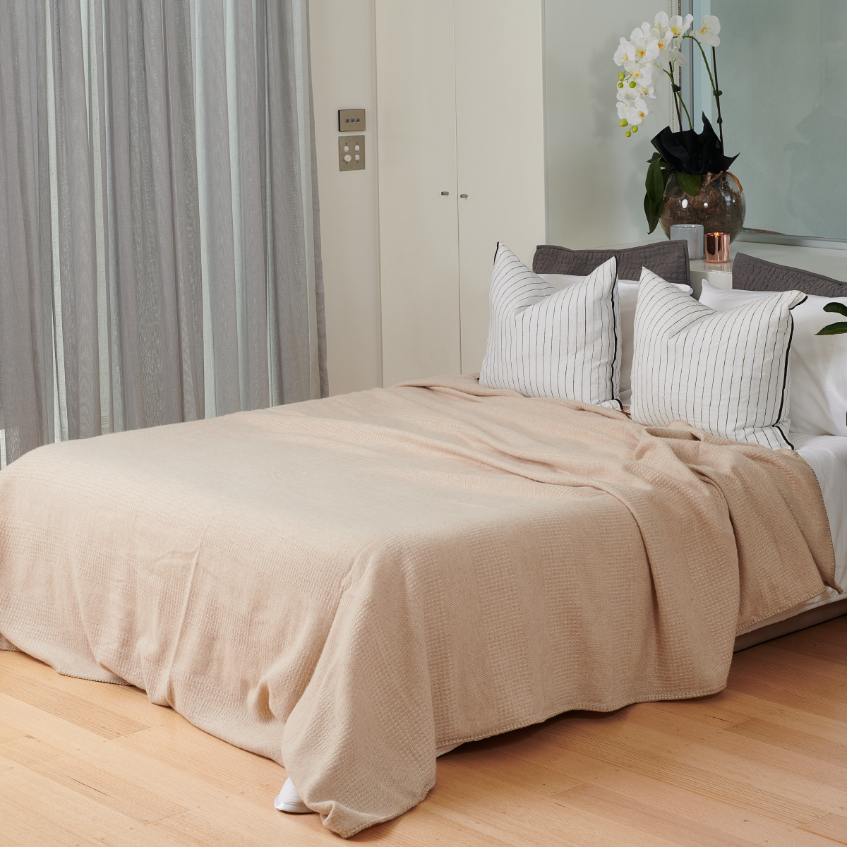 Luxury Australian Alpaca Wool Blanket Combo