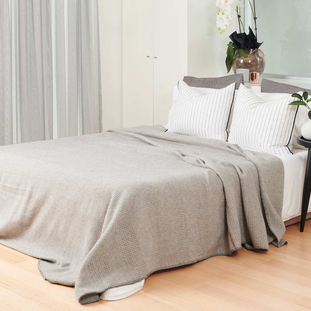 Luxury Australian Alpaca Wool Blanket Combo