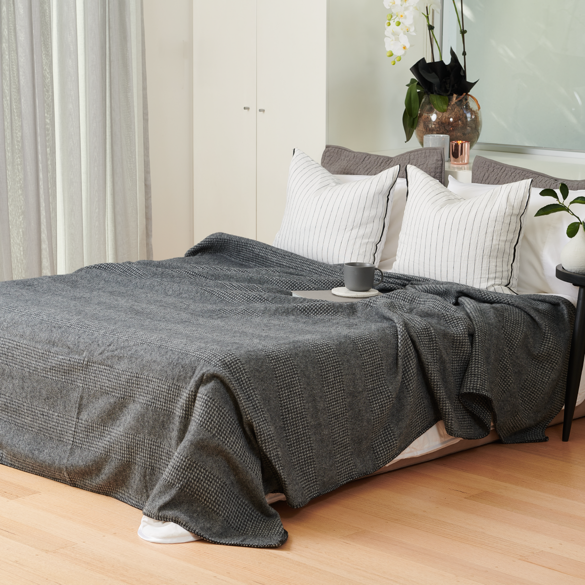 Luxury Australian Alpaca Wool Blanket Combo