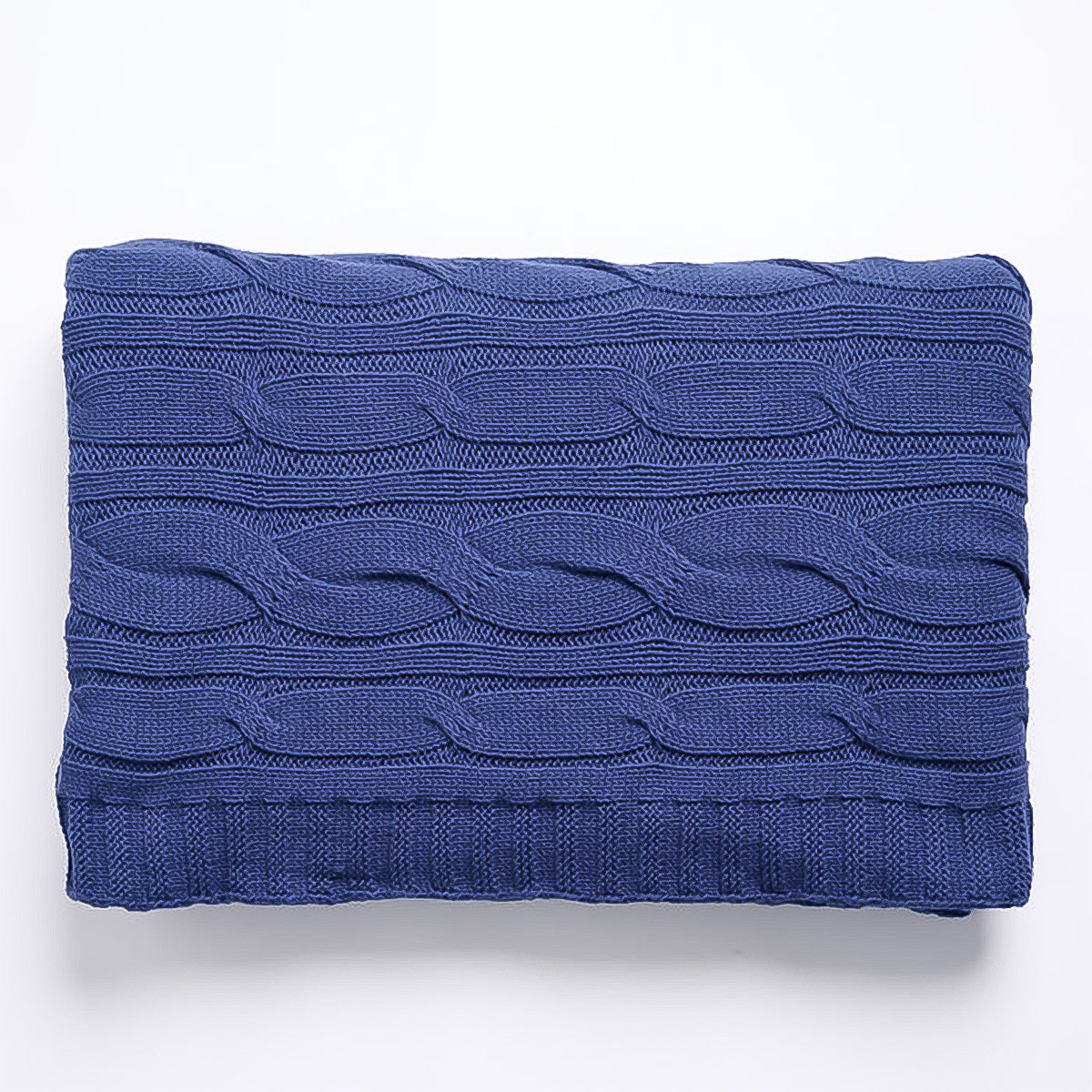 Cotton Knitted Throw