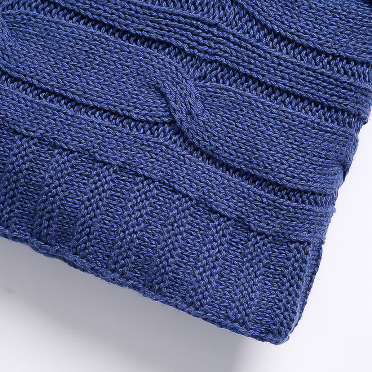 Cotton Knitted Throw