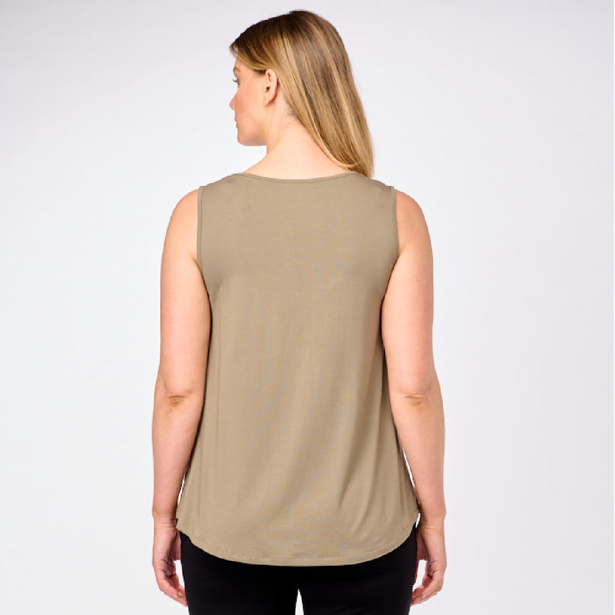 Bamboo Crew Neck Tank Top