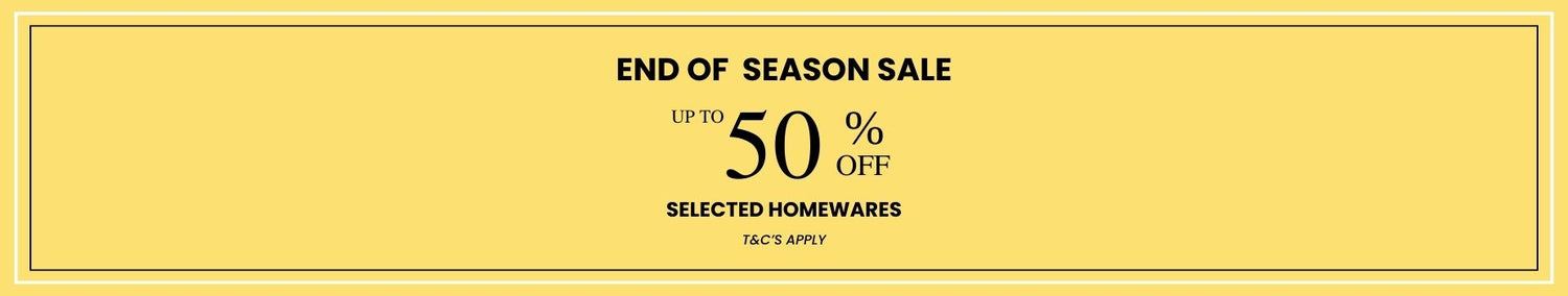 Winter End of Season Sale - Homewares