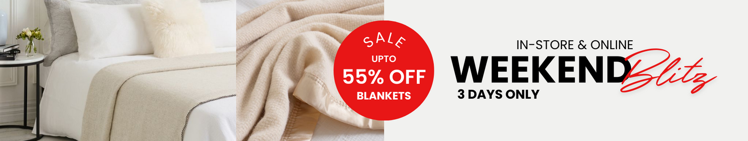 Weekend Blanket Blitz Sale