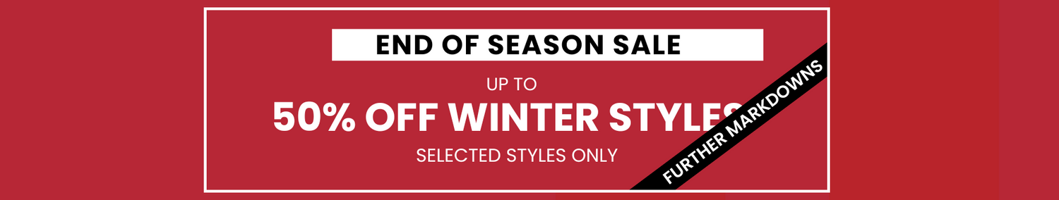 Winter End of Season Sale