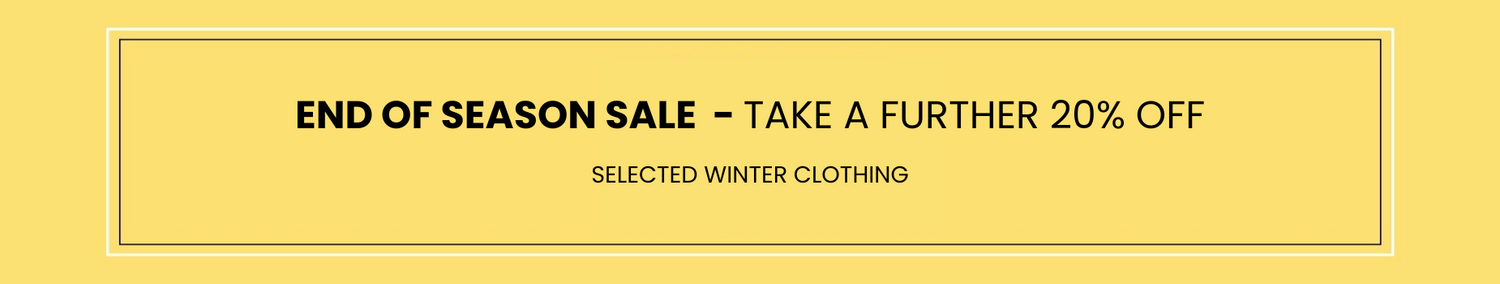 Winter End of Season Sale