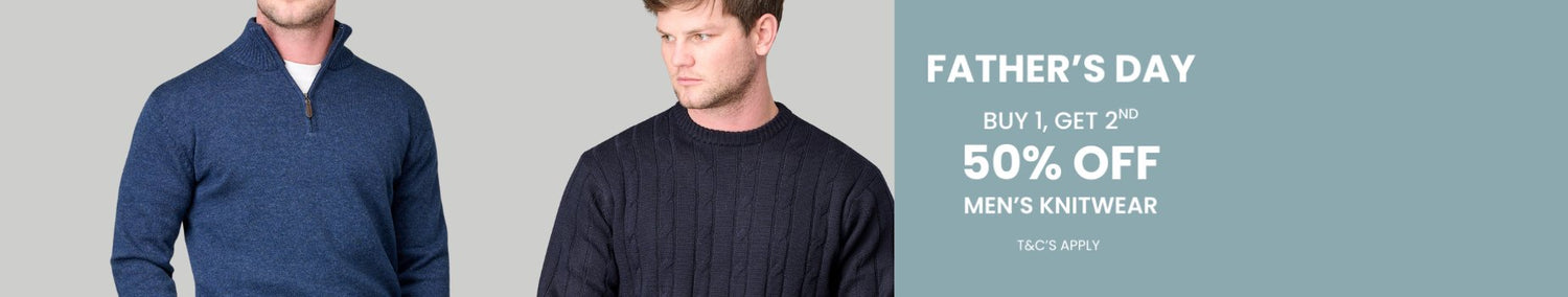Men's Knitwear Promo