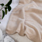 Alpaca Australian Baby Blanket Herringbone