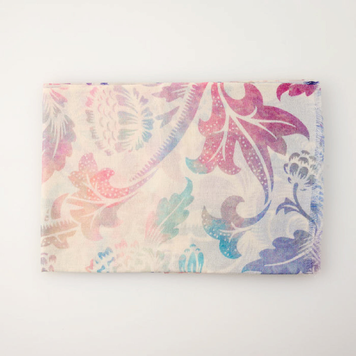 100% Printed Wool Scarf
