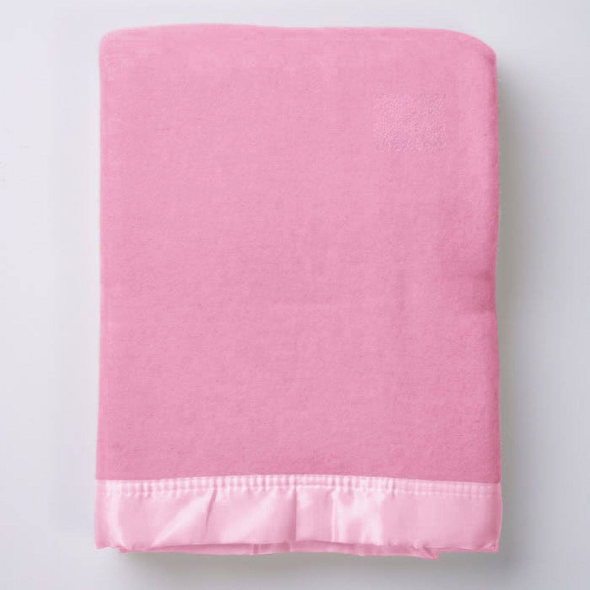Fine Merino Wool Satin Baby Blanket