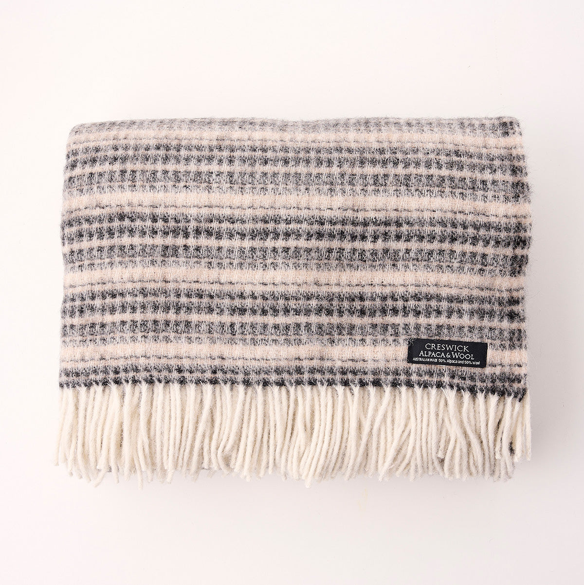 Alpaca Wool Australian Throw Crepe