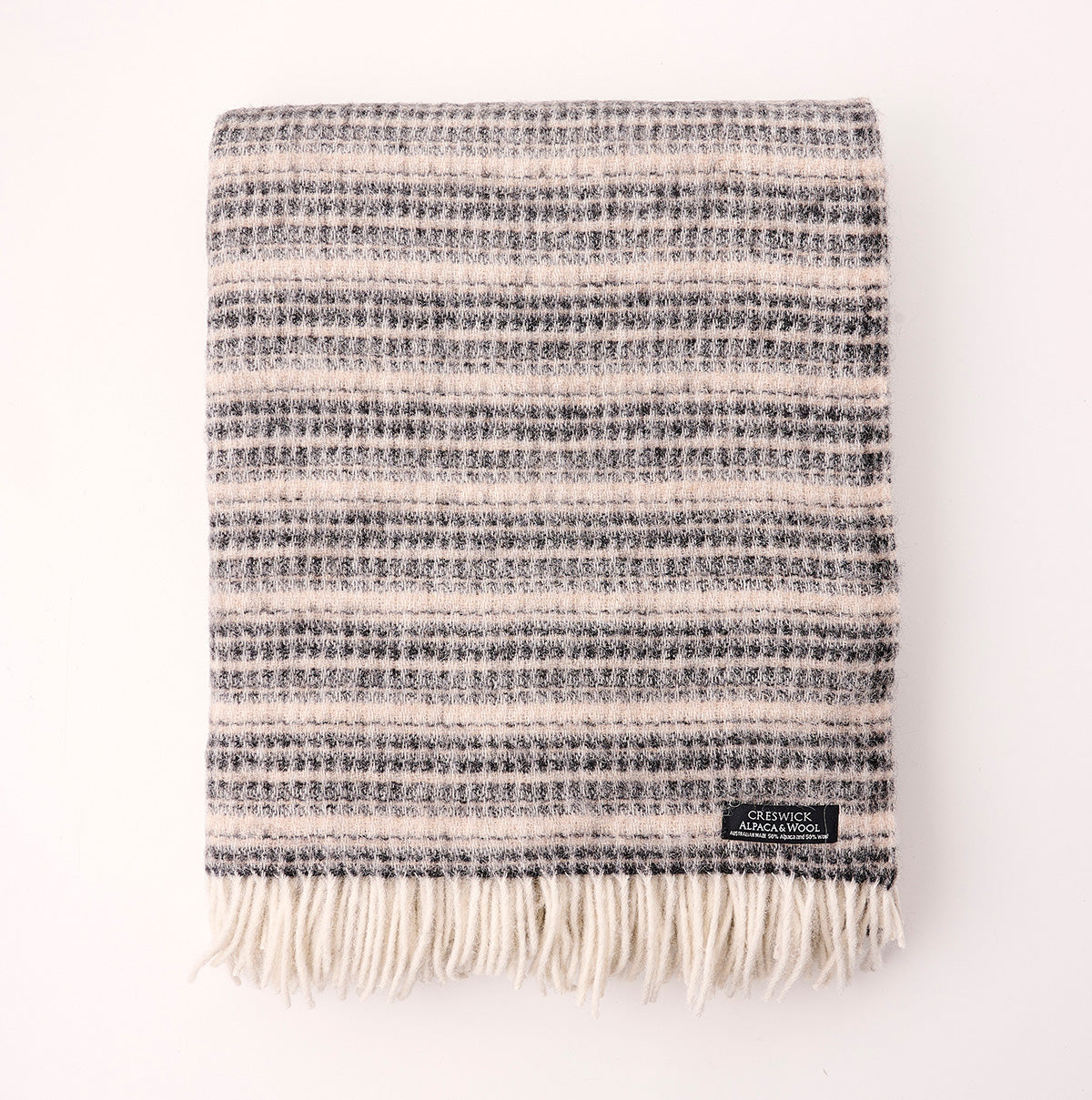 Alpaca Australian Wool Throw Crepe