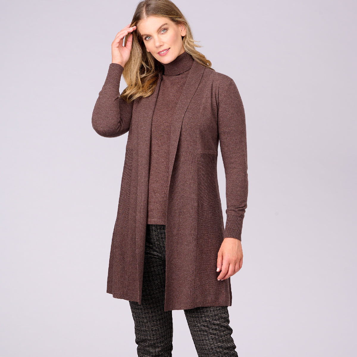 Wool Cashmere ETE Cardi Creswick Wool